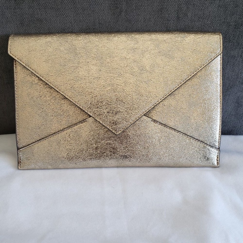 BANANA REPUBLIC Gold Envelope Clutch